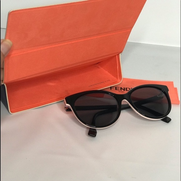 Fendi ff 0254 Glasses Roma Prescription Dark Lens Sunglasses Frame Replacement - Picture 5 of 12